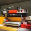 Letto a scomparsa Cabrio In con scrivania - immagine 5