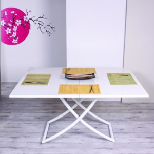 Tavolino che diventa tavolo TAVOLINI TRASFORMABILI