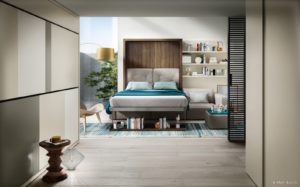 letto a scomparsa Swing con divano