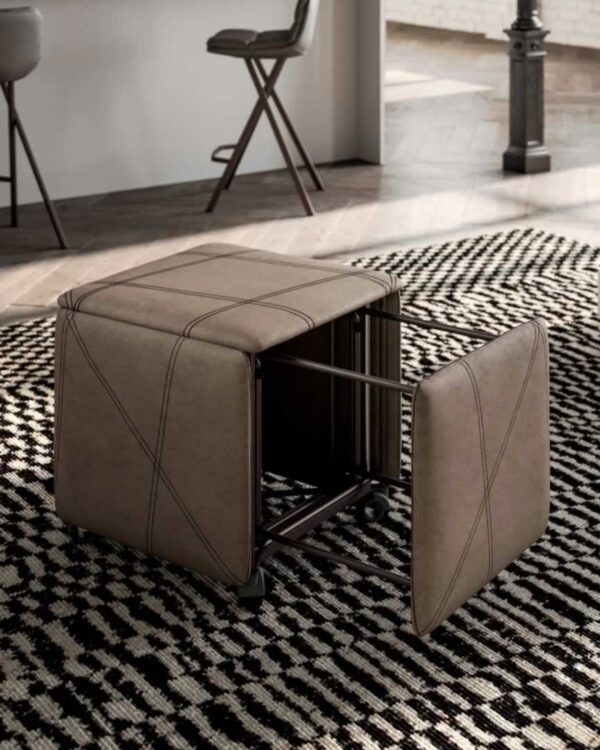 pouf trasformabile cubix